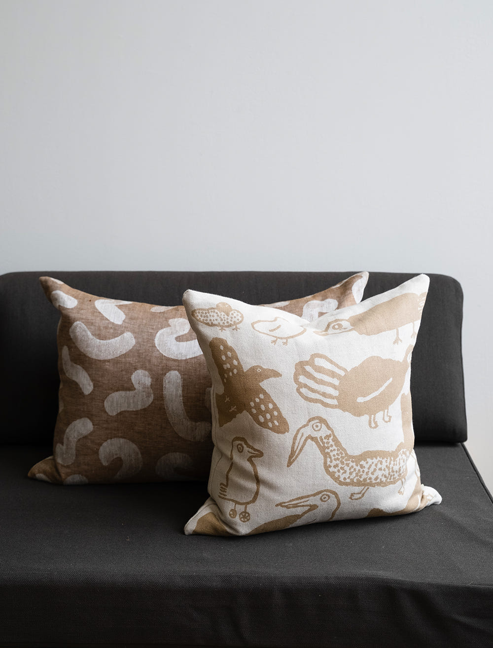 TORI CUSHION COVER, MUSTARD