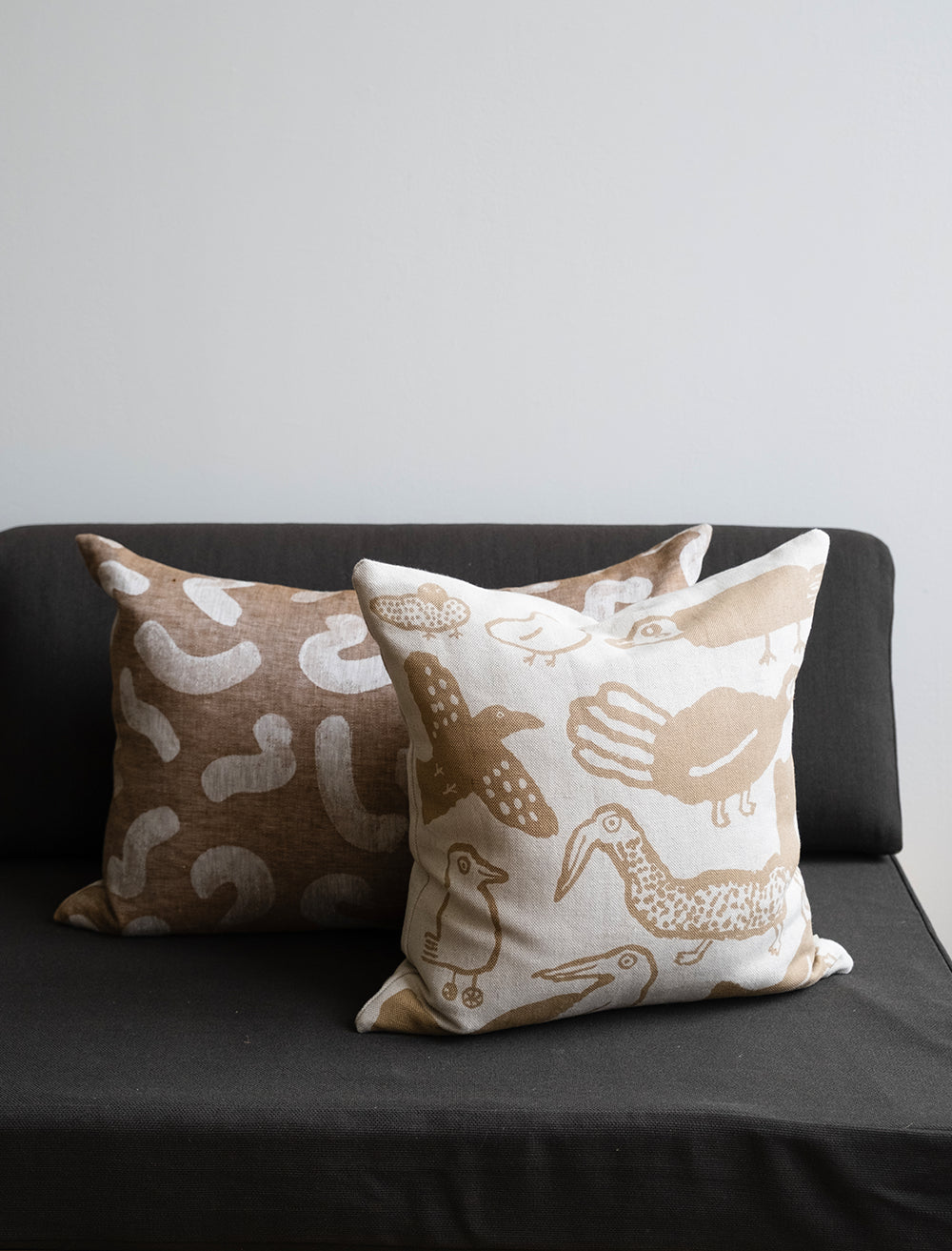 TORI CUSHION COVER, MUSTARD