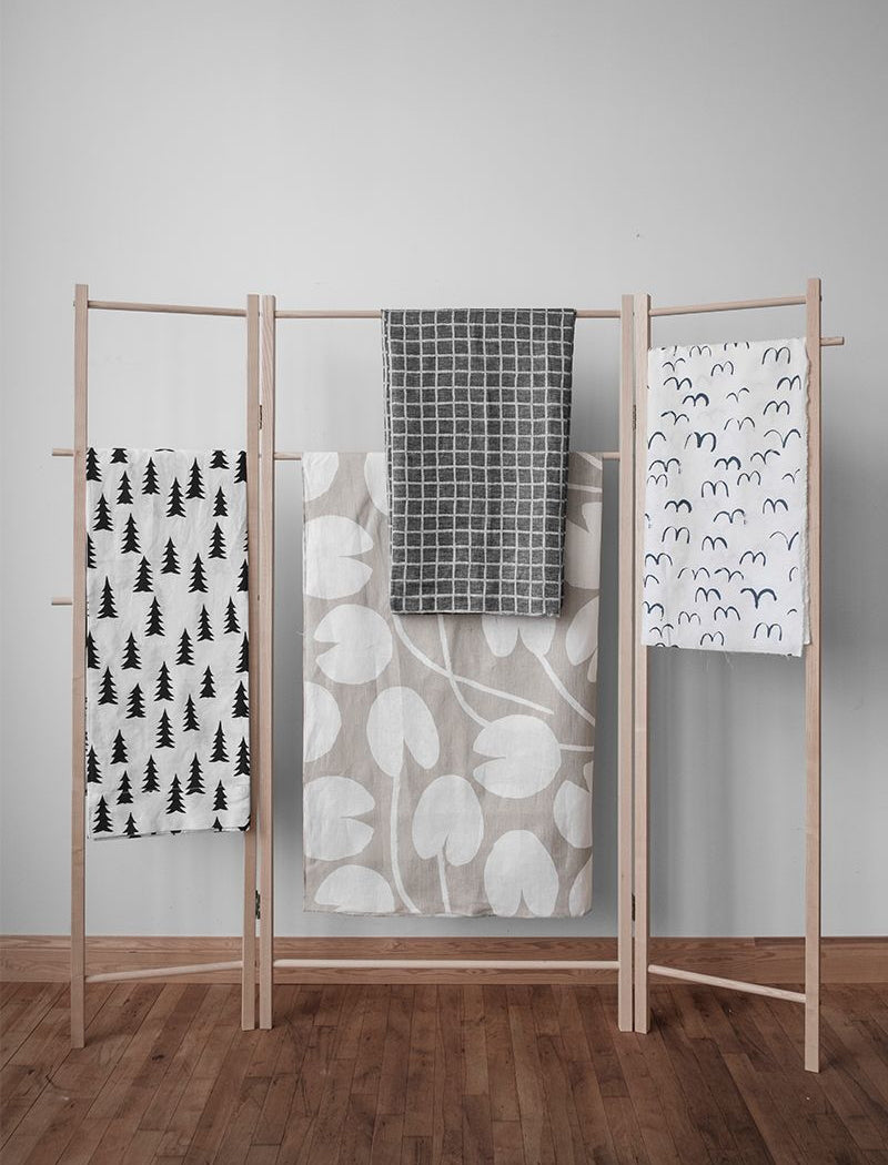 GRAN FABRIC BY THE METRE, BLACK