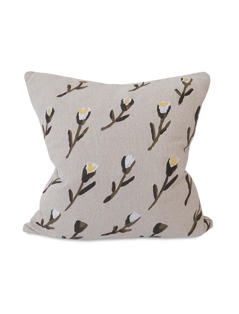 MEADOW EMBROIDERED CUSHION