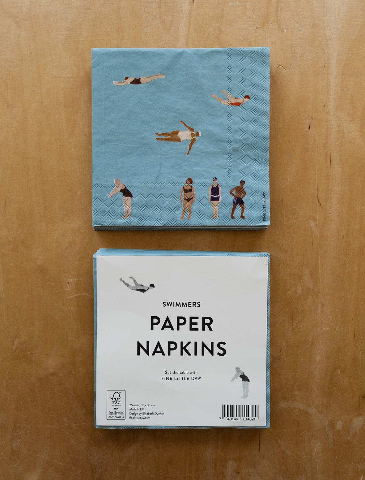 SWIMMERS PAPER NAPKIN