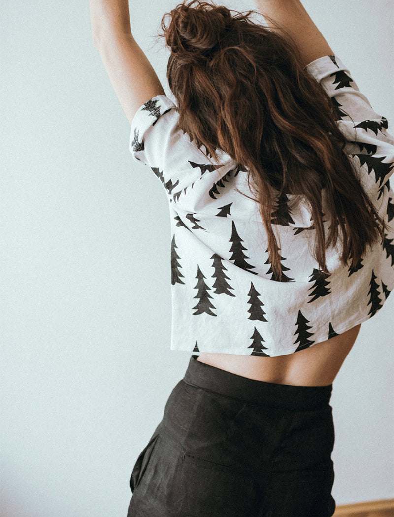 GRAN FABRIC BY THE METRE, BLACK