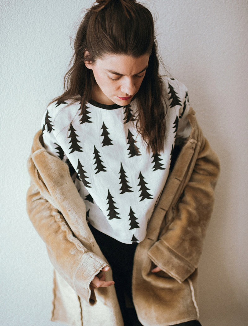 GRAN FABRIC BY THE METRE, BLACK