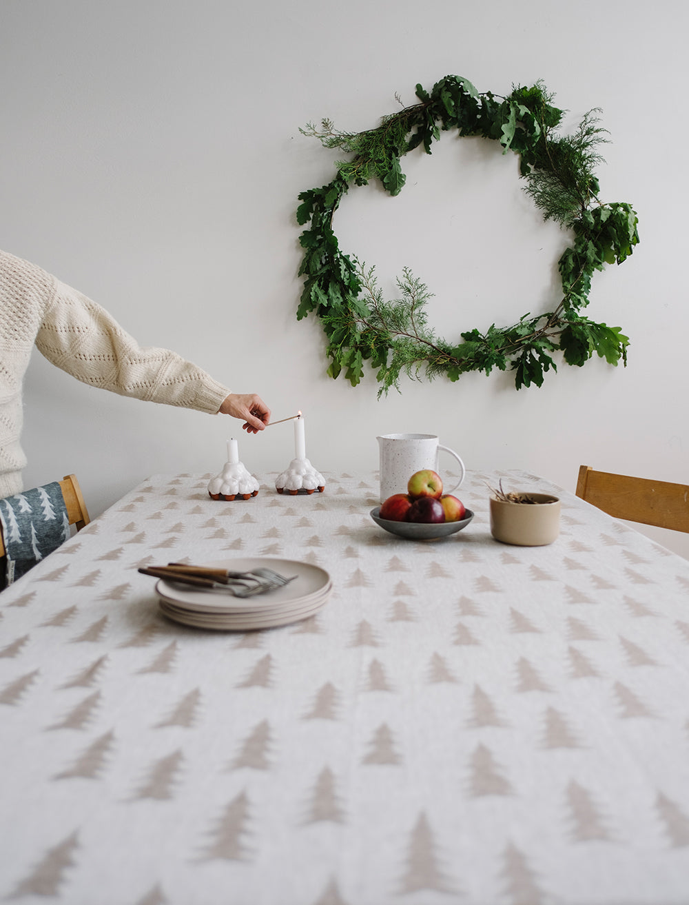 GRAN DUK LINNE, SAND - 147 x 250 cm