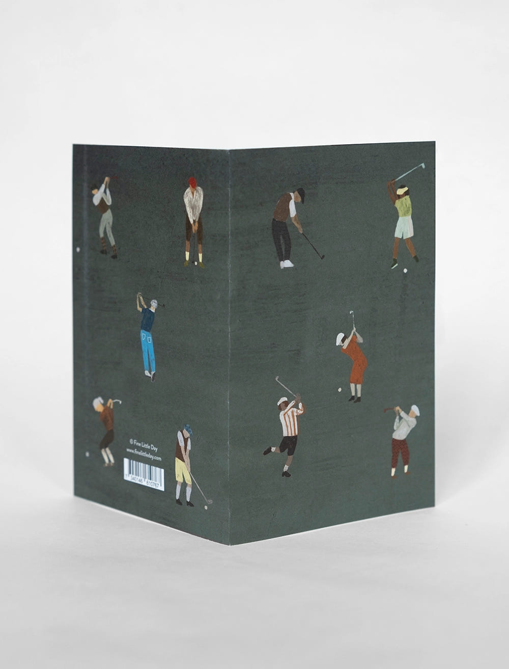 GOLFERS FOLDED CARD A6 WITH ENVELOPE