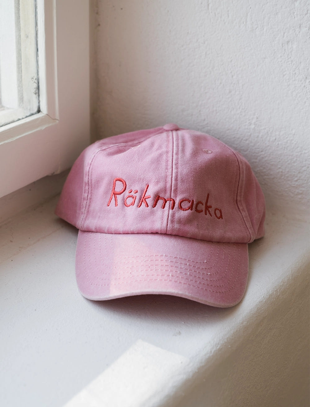 RÄKMACKA KEPS, WASHED - Vintage Rosa