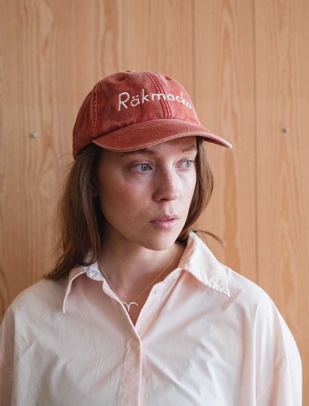 RÄKMACKA CAP, WASHED - Vintage Tangerine