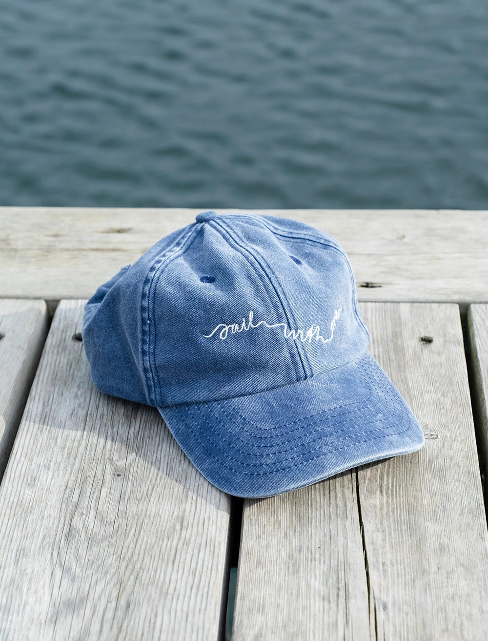 SAIL WITH ME KEPS, VINTAGE DENIM