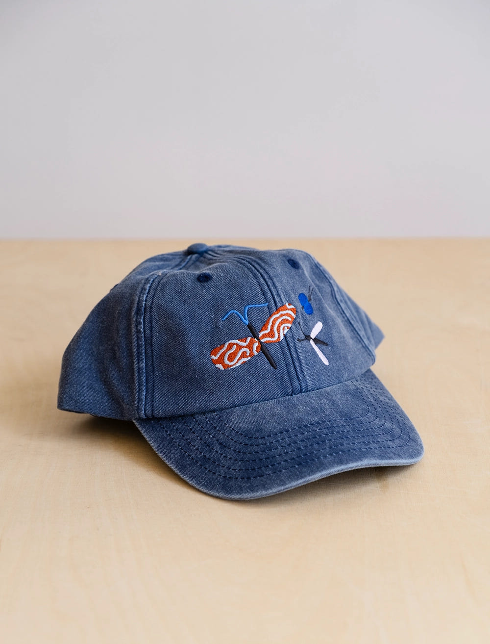 SLÄNDA CAP, WASHED - Vintage Denim