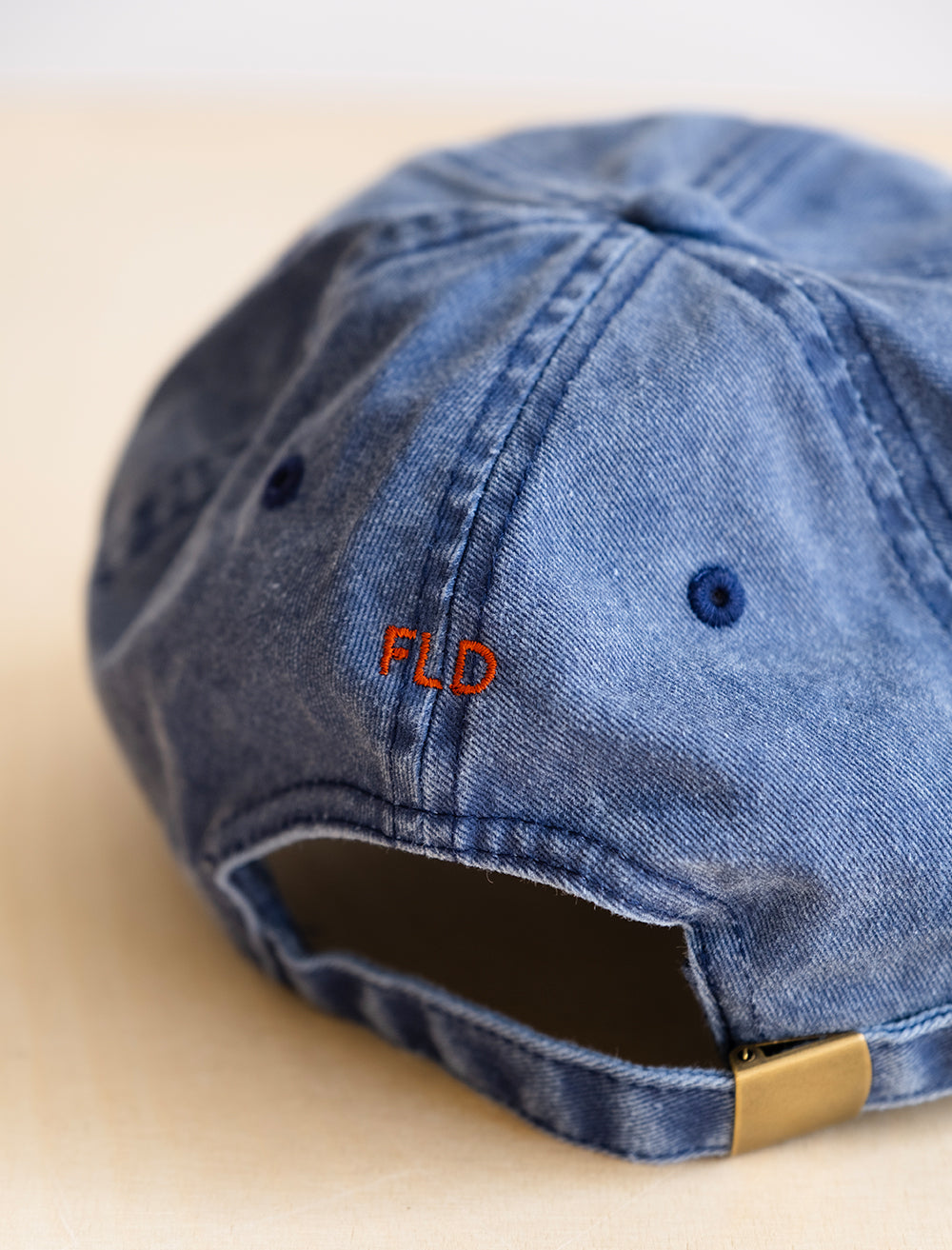 SLÄNDA CAP, GEWASCHEN - Vintage Denim