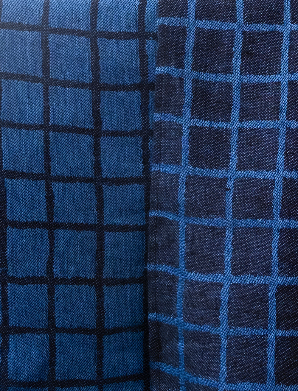 RUTIG METERVARA, BLÅ/SVART