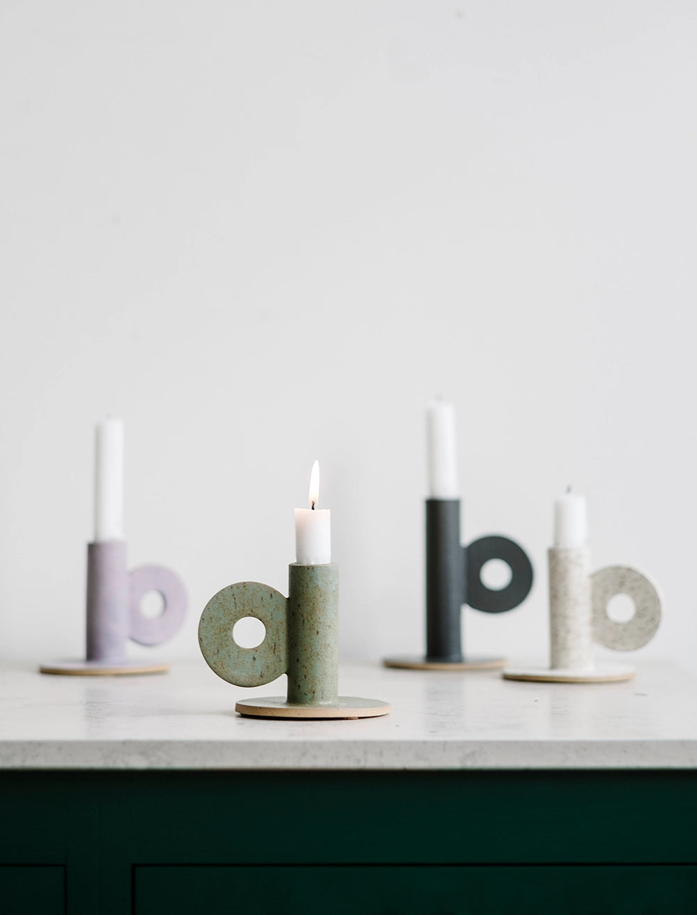LOOP CANDLEHOLDER WHITE – FINE LITTLE DAY