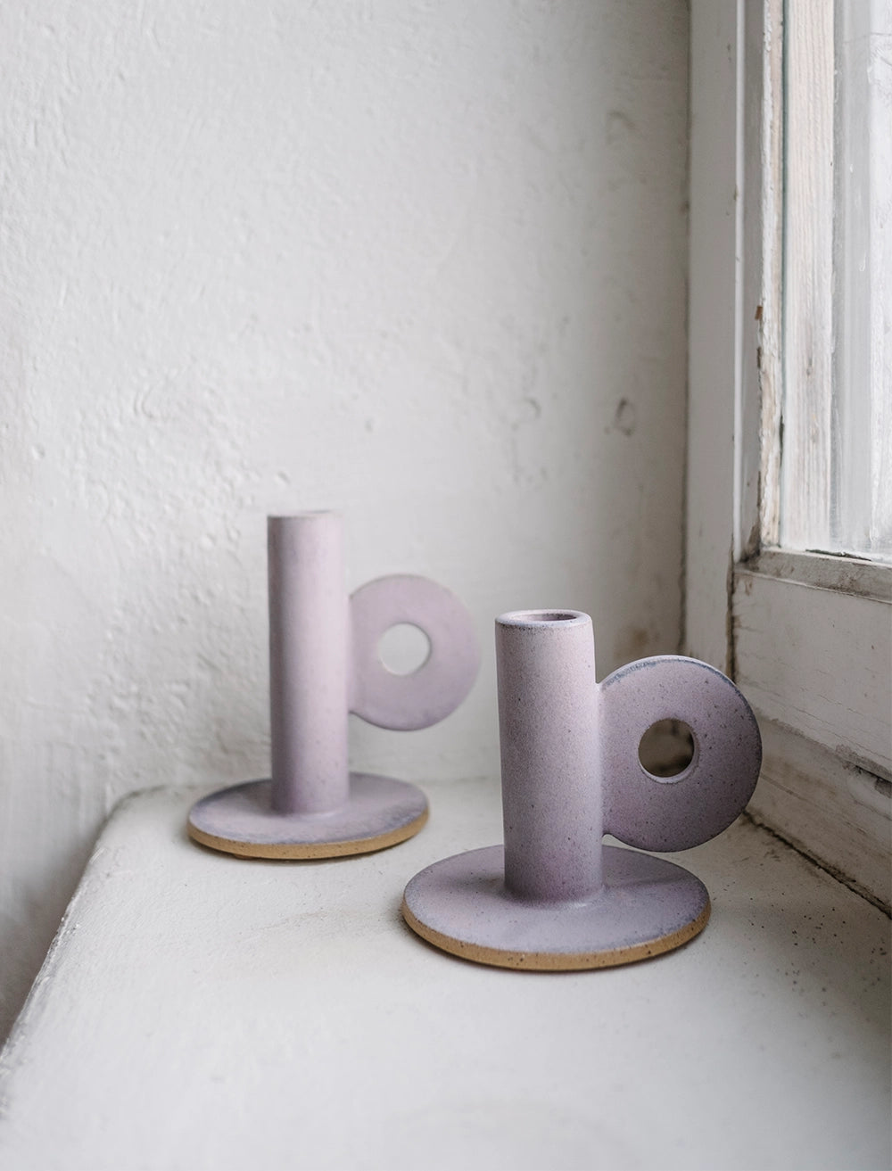 LOOP CANDLEHOLDER PURPLE