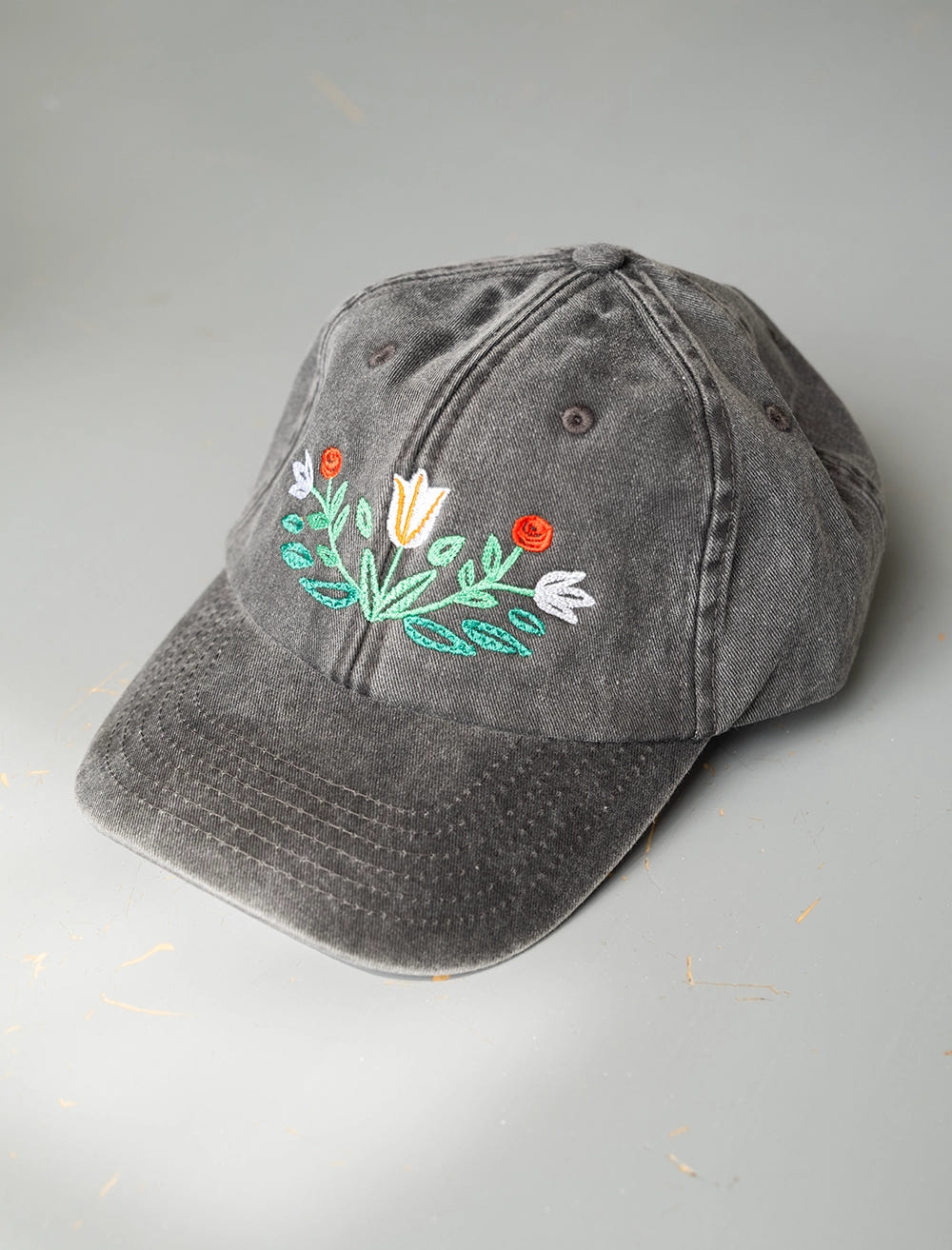 KURBITS CAP, WASHED - Vintage Black
