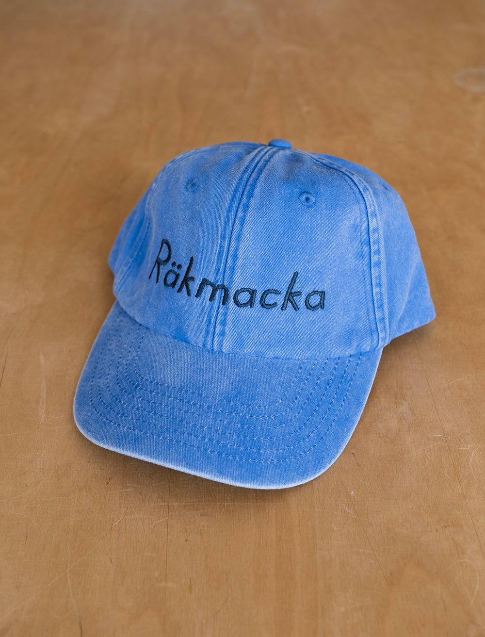 RÄKMACKA KEPS, WASHED - Vintage Blåklint