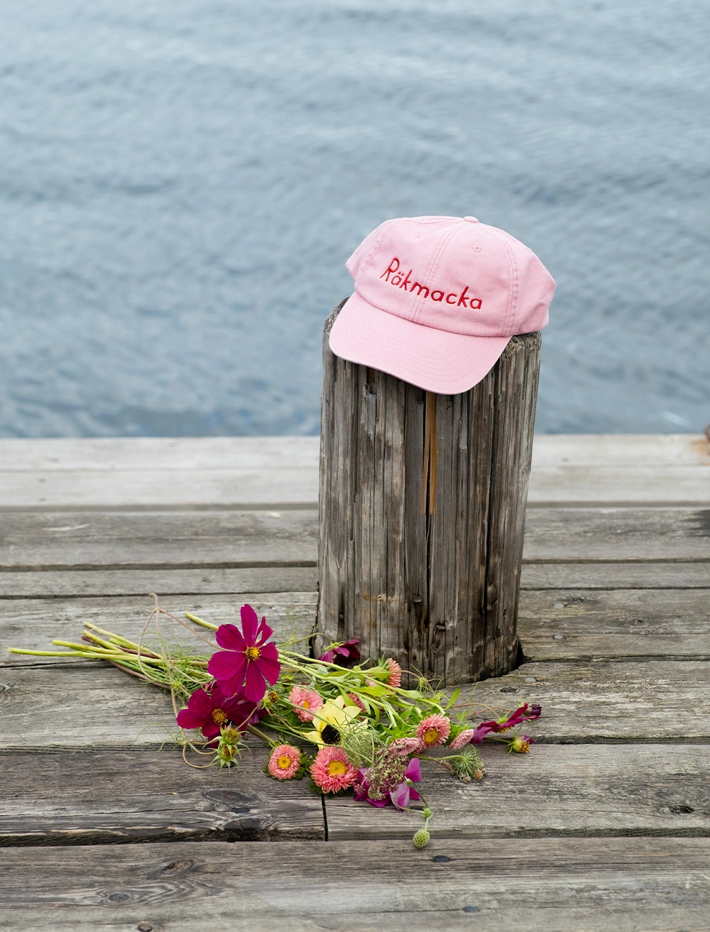 RÄKMACKA CAP, GEWASCHEN - Vintage Rosa