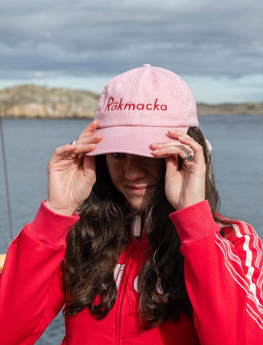 RÄKMACKA CAP, GEWASCHEN - Vintage Rosa