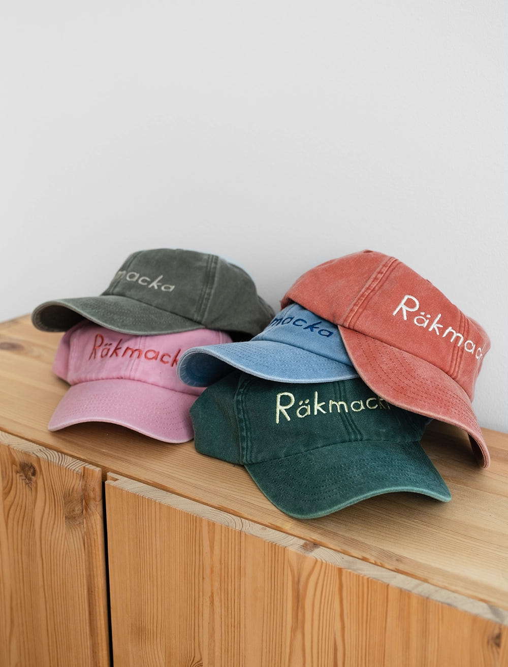 RÄKMACKA CAP, WASHED - Vintage Green