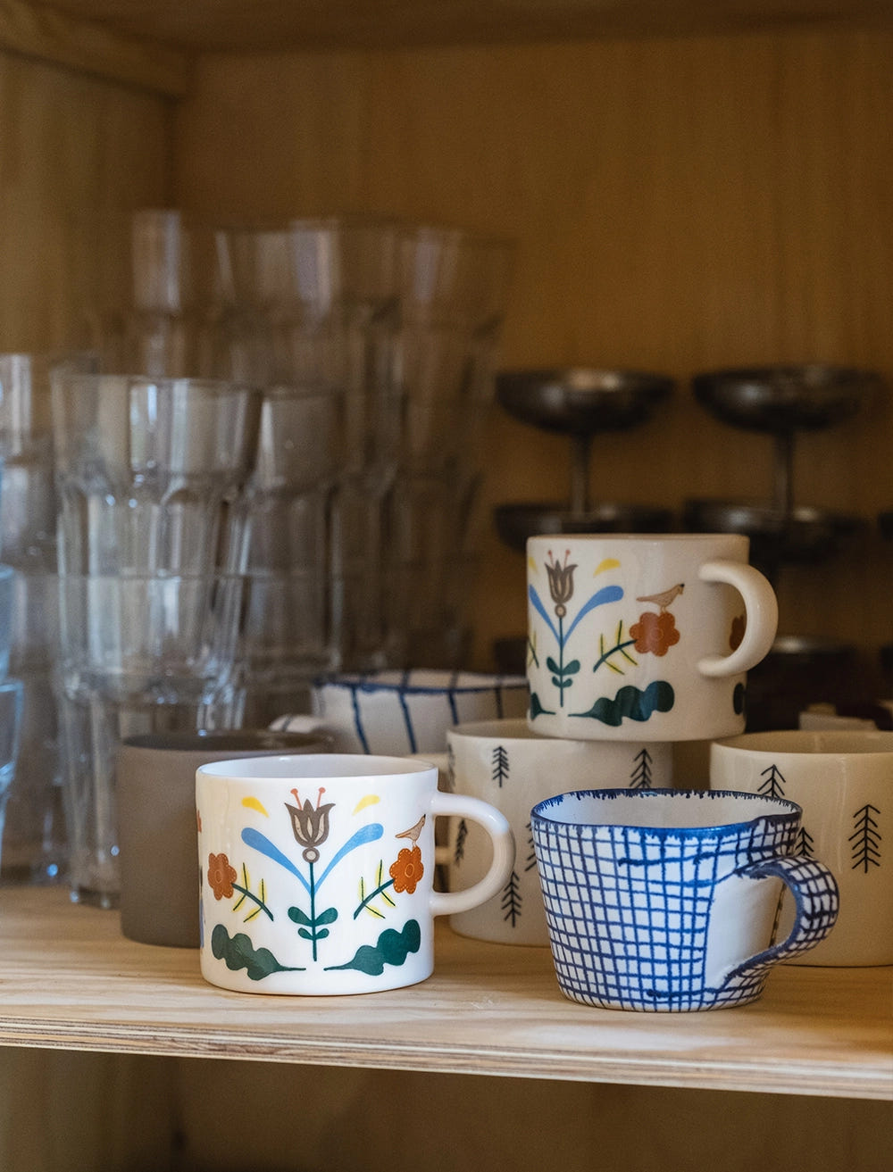 KURBITS CUP WITH EAR, WHITE