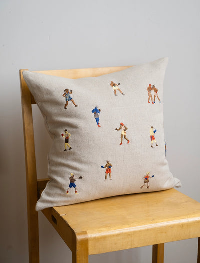BOXERS BRODERAT KUDDFODRAL