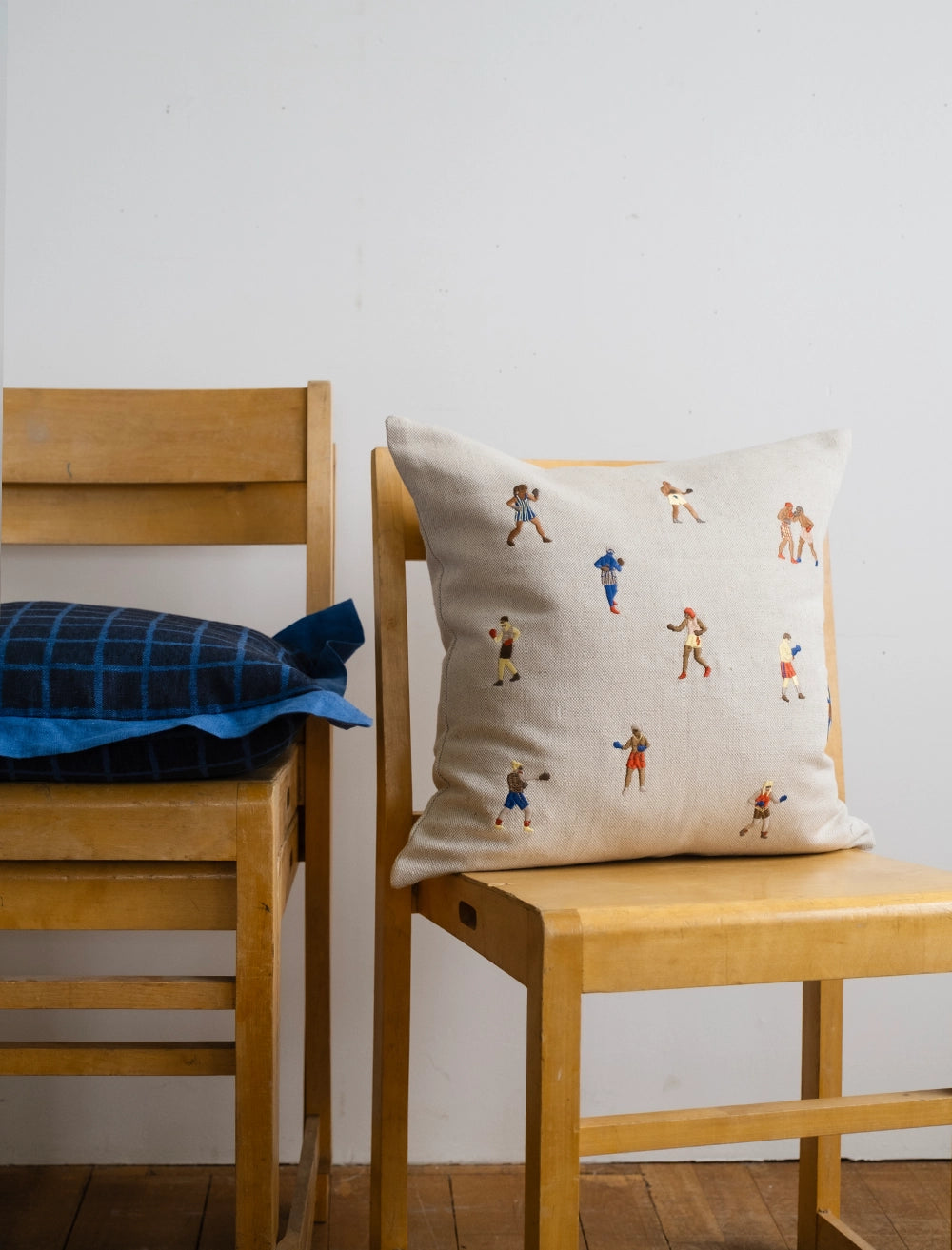 BOXERS BRODERAT KUDDFODRAL