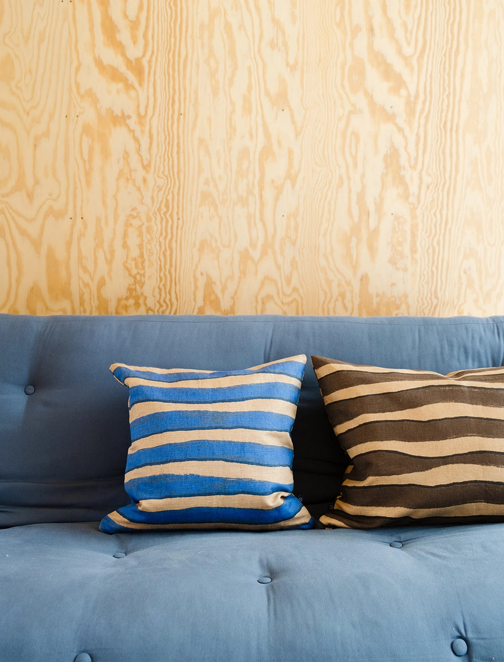 RAND CUSHION COVER, BLUE 48x48 CM