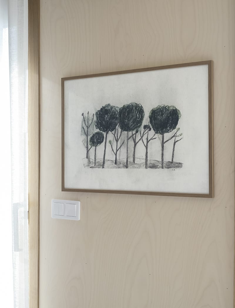 TREES POSTER - 50x70 cm