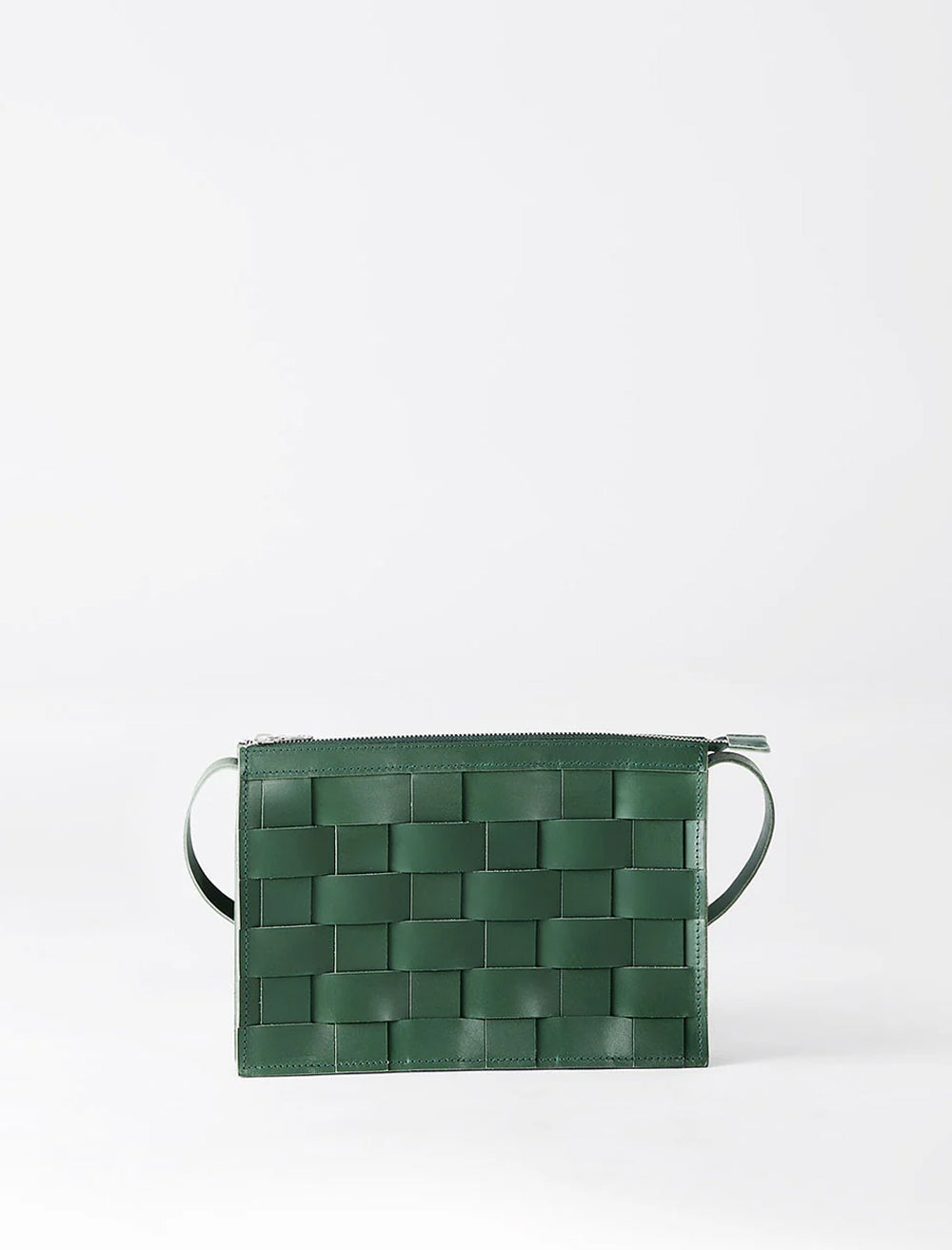 NÄVER LITEN AXELREMSVÄSKA - Grön