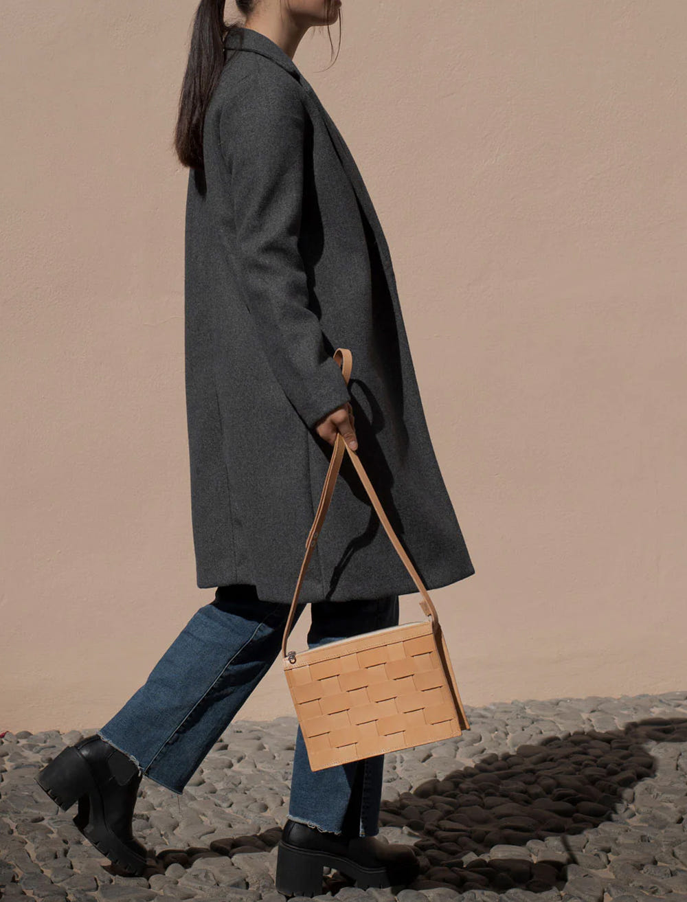 NÄVER SMALL SHOULDER BAG - Nature