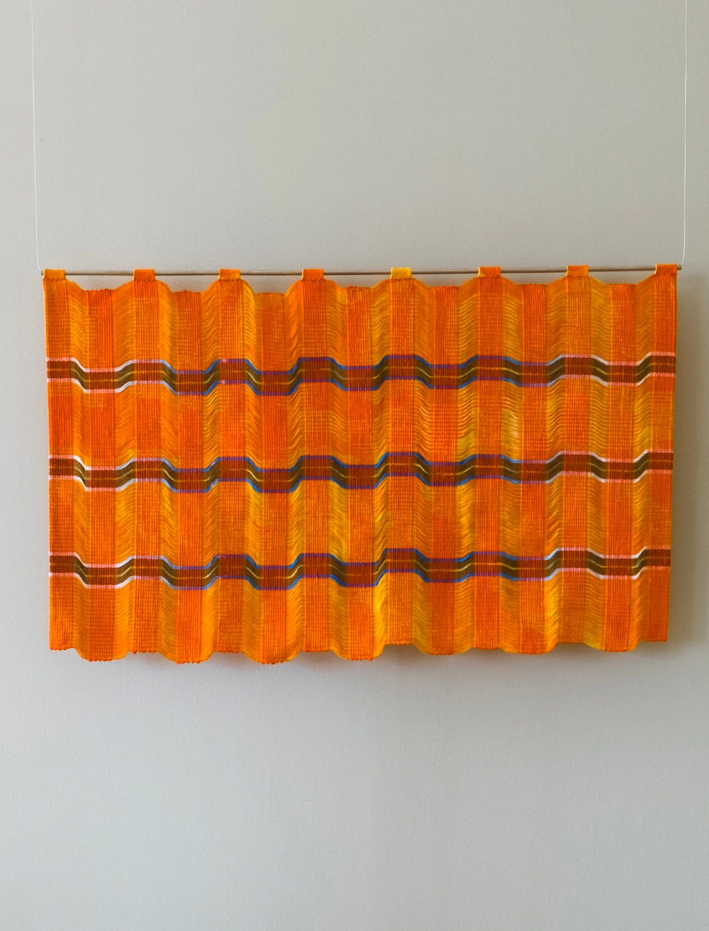 RIPPLE I, WOVEN WALL HANGING