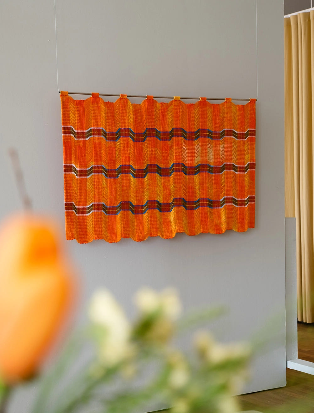 RIPPLE I, WOVEN WALL HANGING