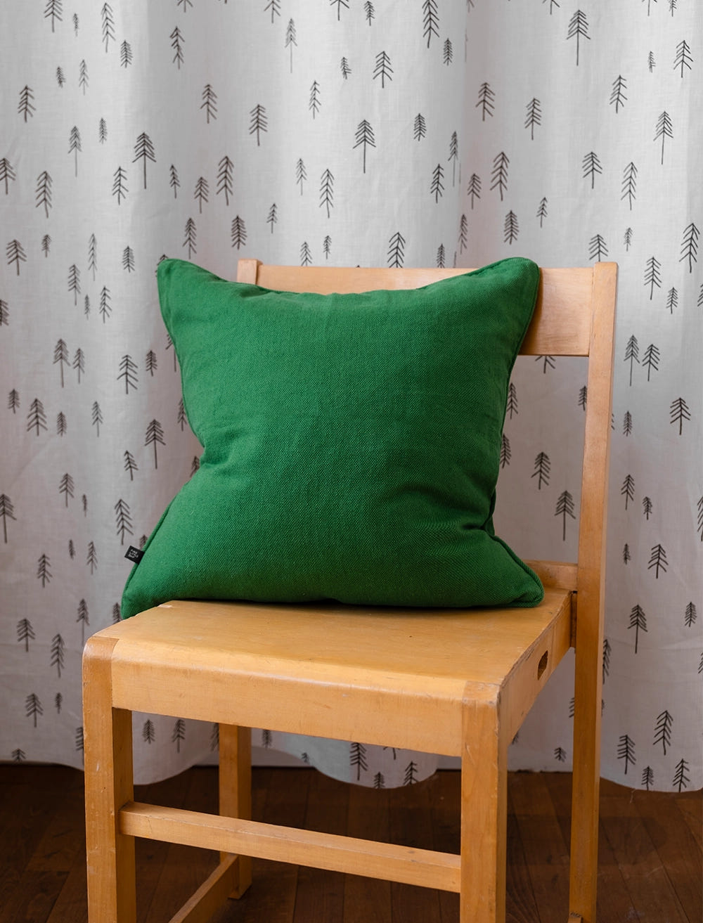 FLD CUSHION COVER, GREEN