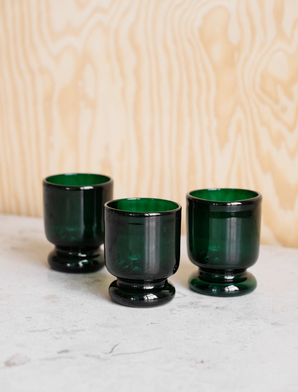 BENNI DRICKSGLAS, GRÖN