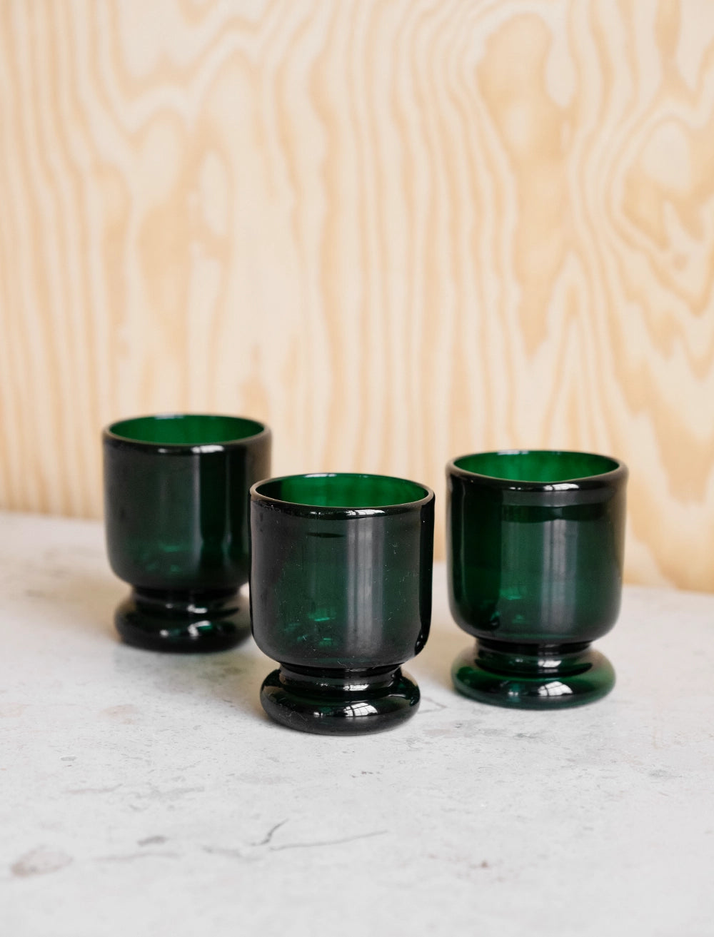 BENNI DRICKSGLAS, GRÖN