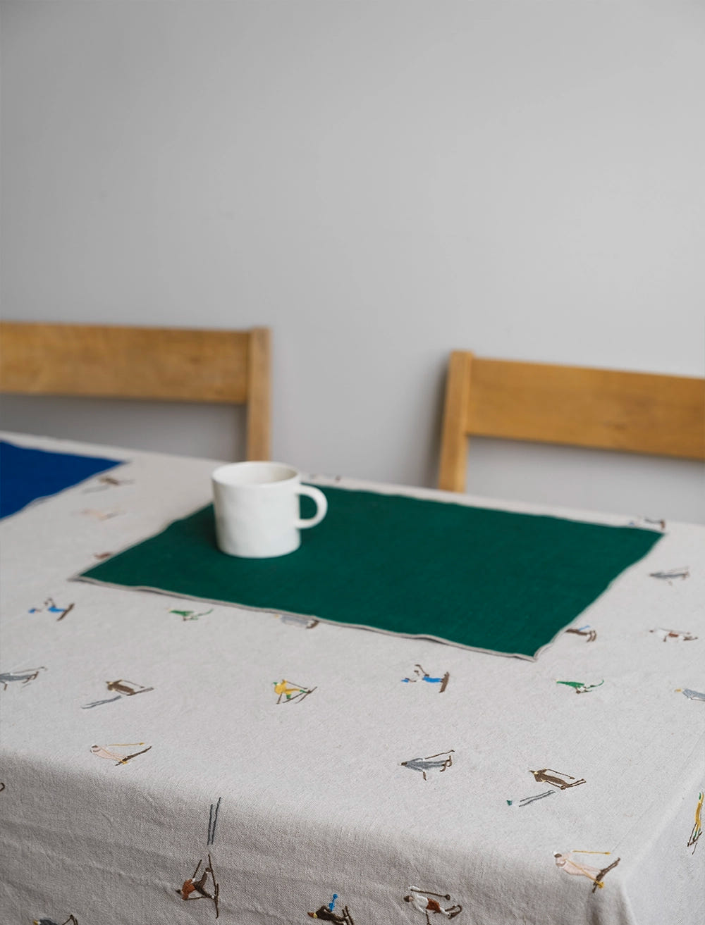 LINEN PLACEMAT, GREEN