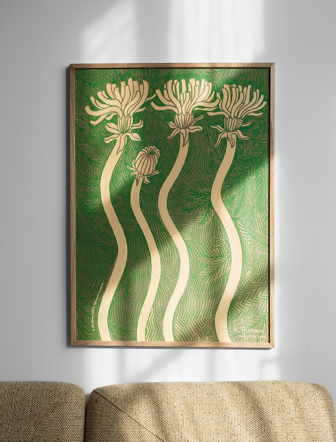 KRISTINE THENMAN MASKROS POSTER - 50x70 cm