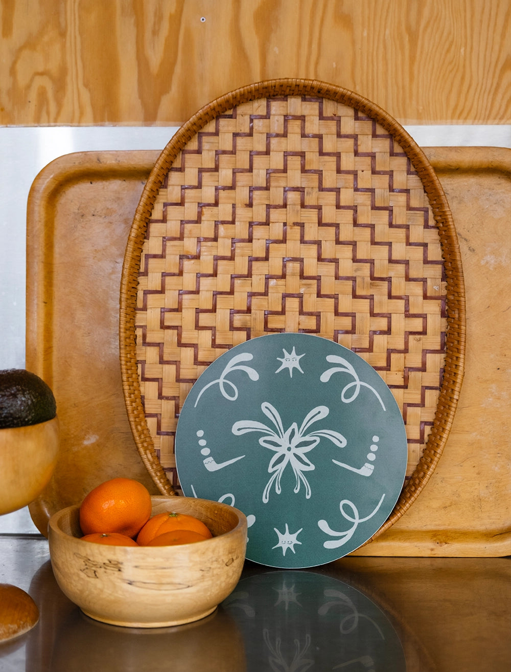 HÖGTID POT MAT, GREEN