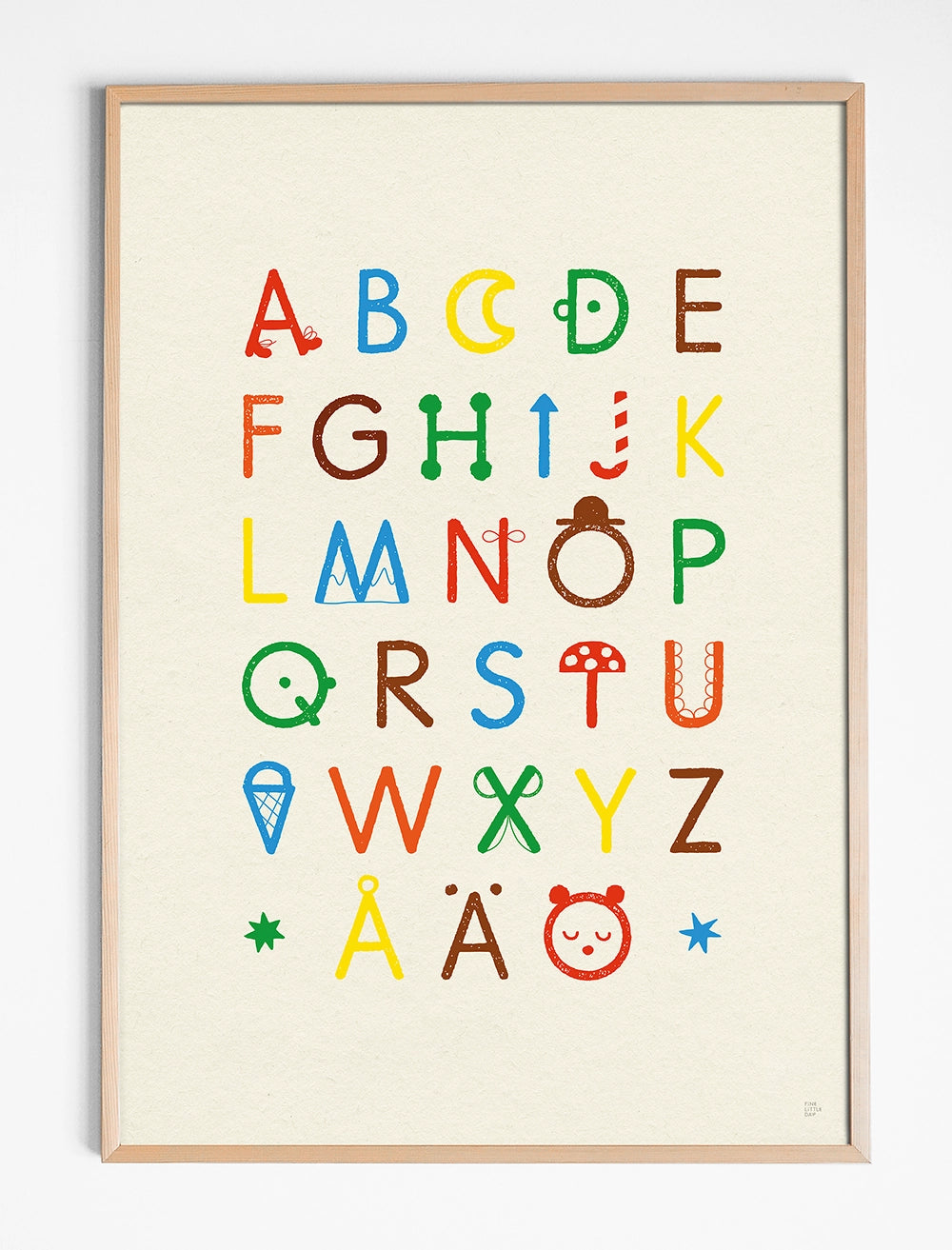ABC POSTER - 50x70 cm