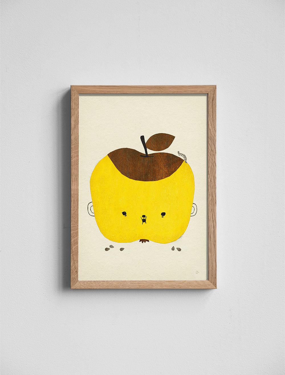 APPLE PAPPLE POSTER - 21x30 cm