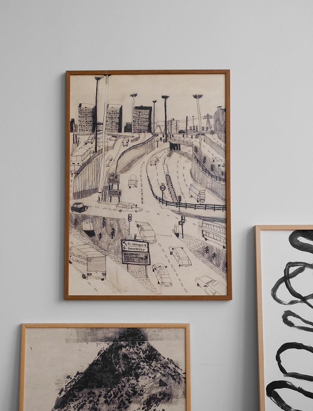 CHARING CROSS POSTER - 50x70 cm