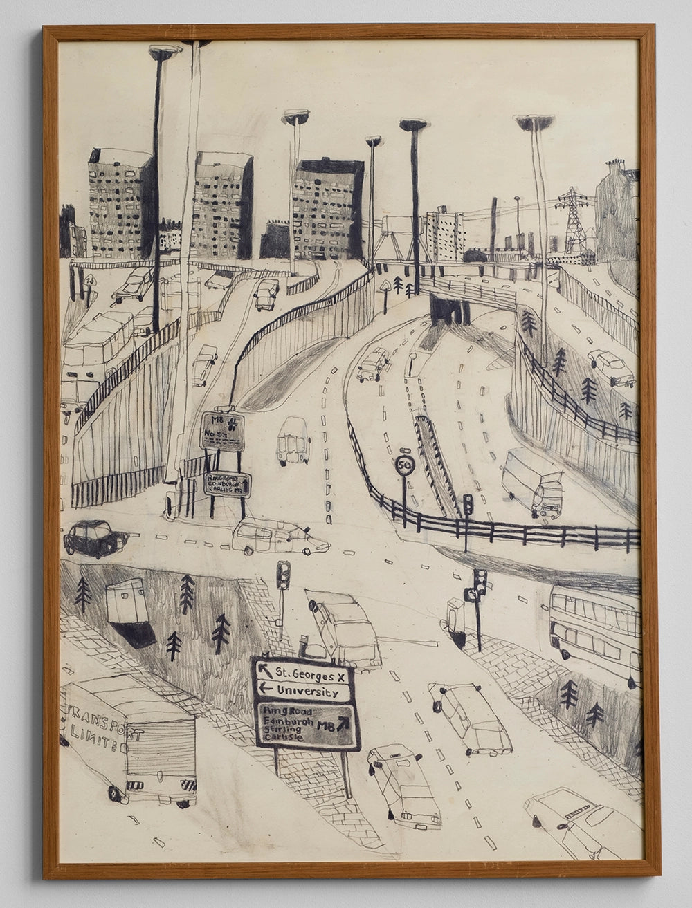 CHARING CROSS POSTER - 70x100 cm