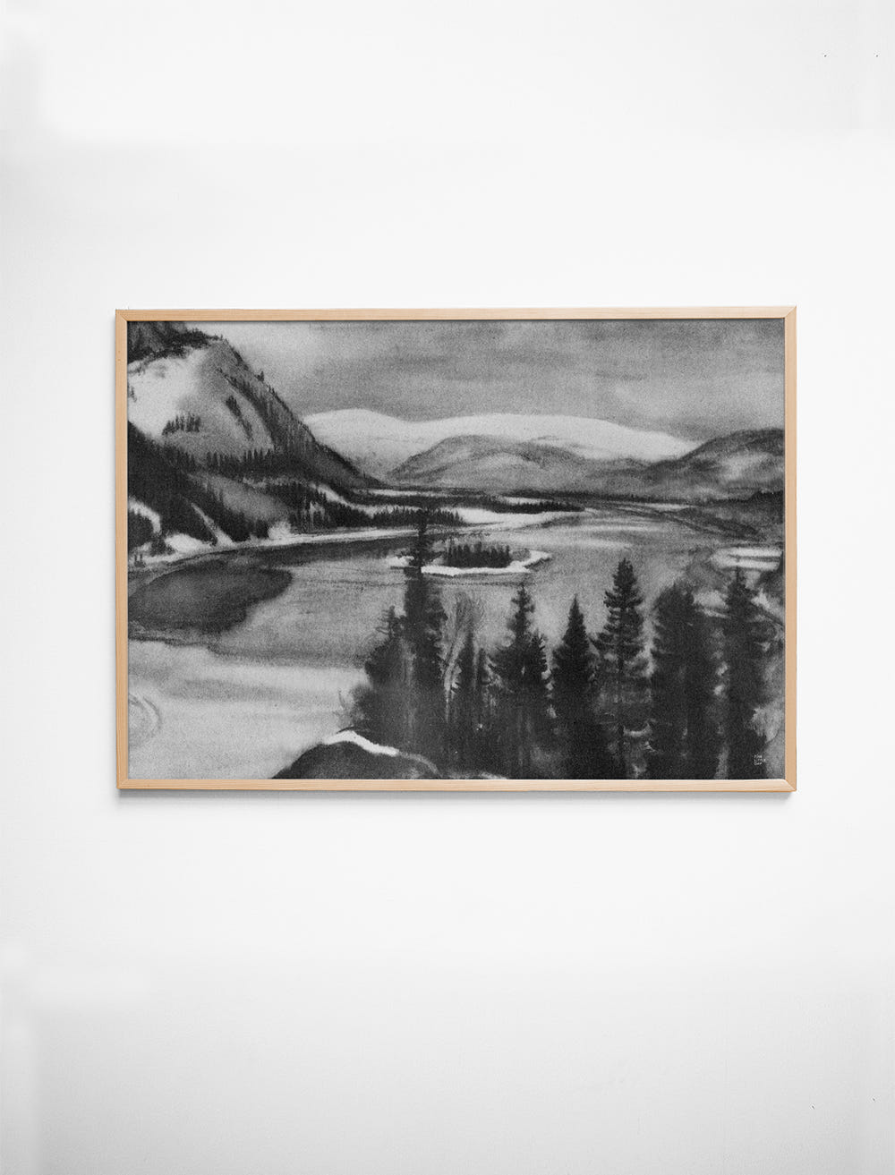 FJÄLL POSTER - 50x70 cm