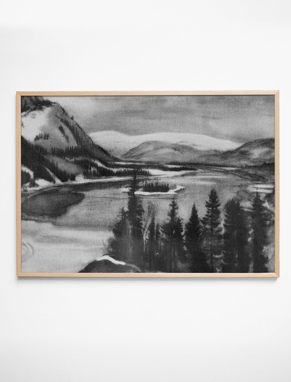 FJÄLL POSTER - 70x100 cm