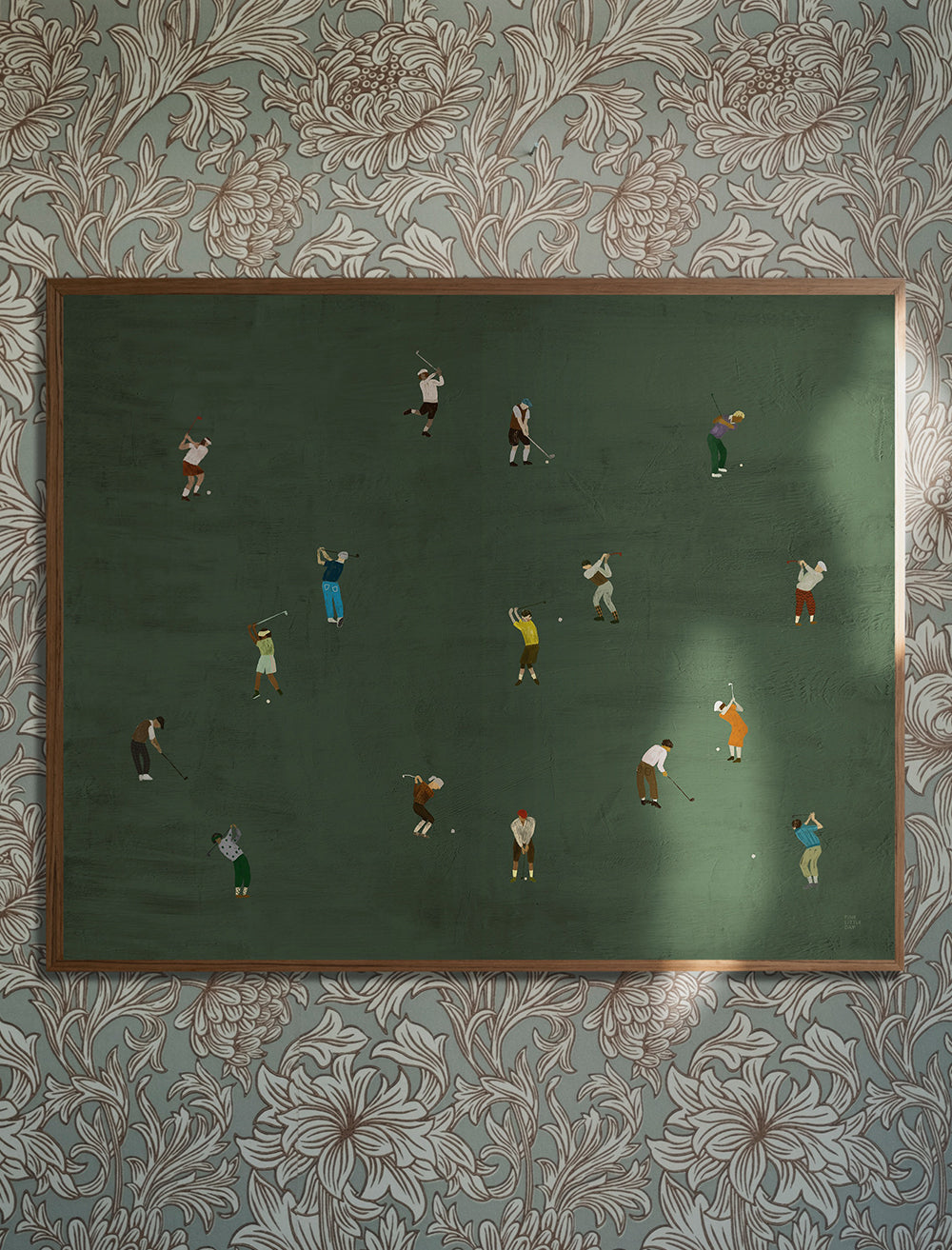 GOLFERS POSTER - 50x70 cm