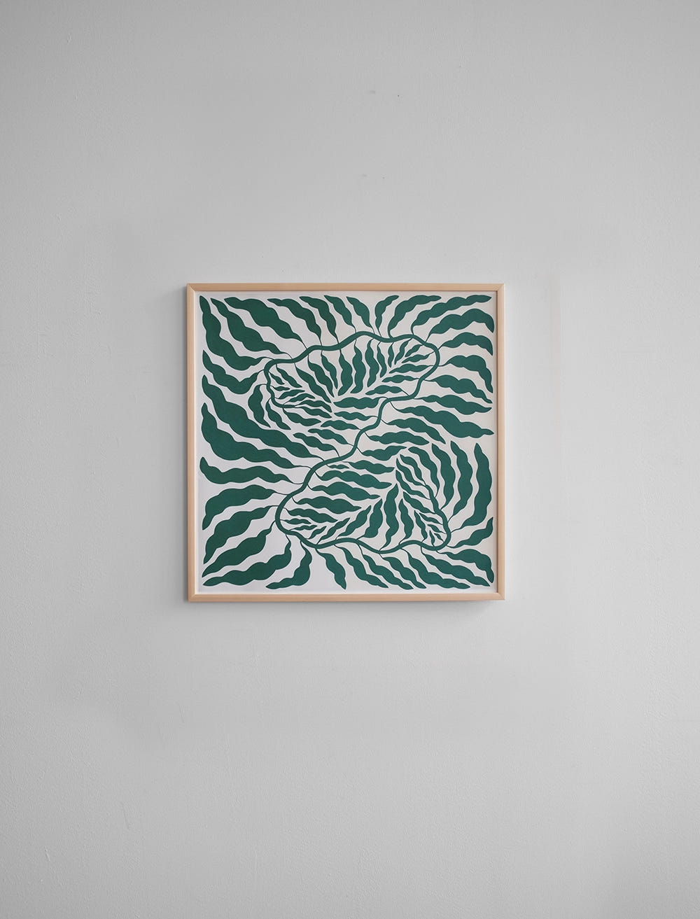 GREEN POSTER - 50×50 cm