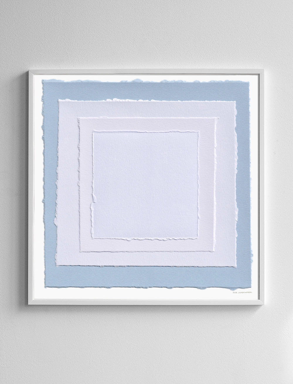 LIGHT BLUES POSTER - 100x100 cm