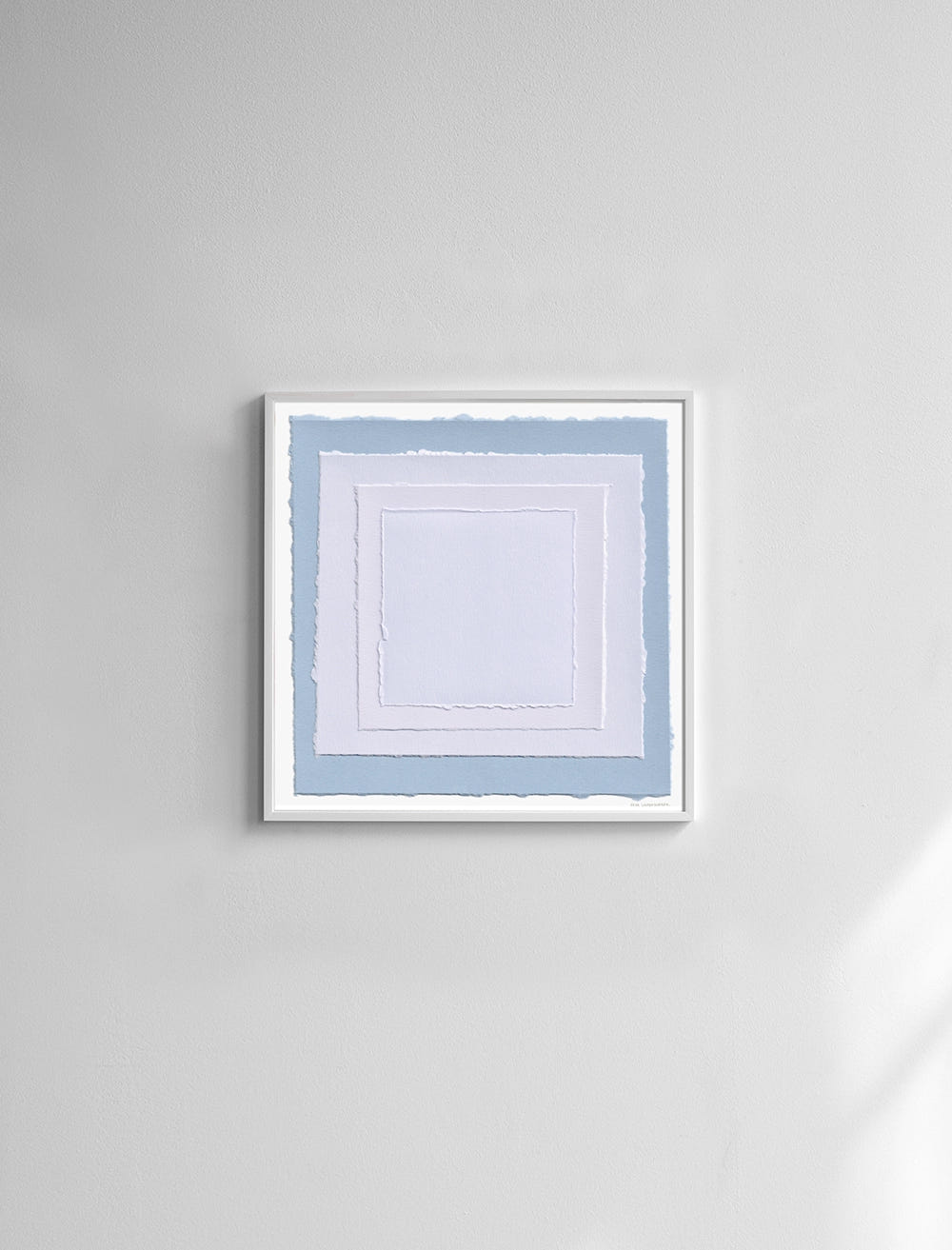 LIGHT BLUES POSTER - 50x50 cm