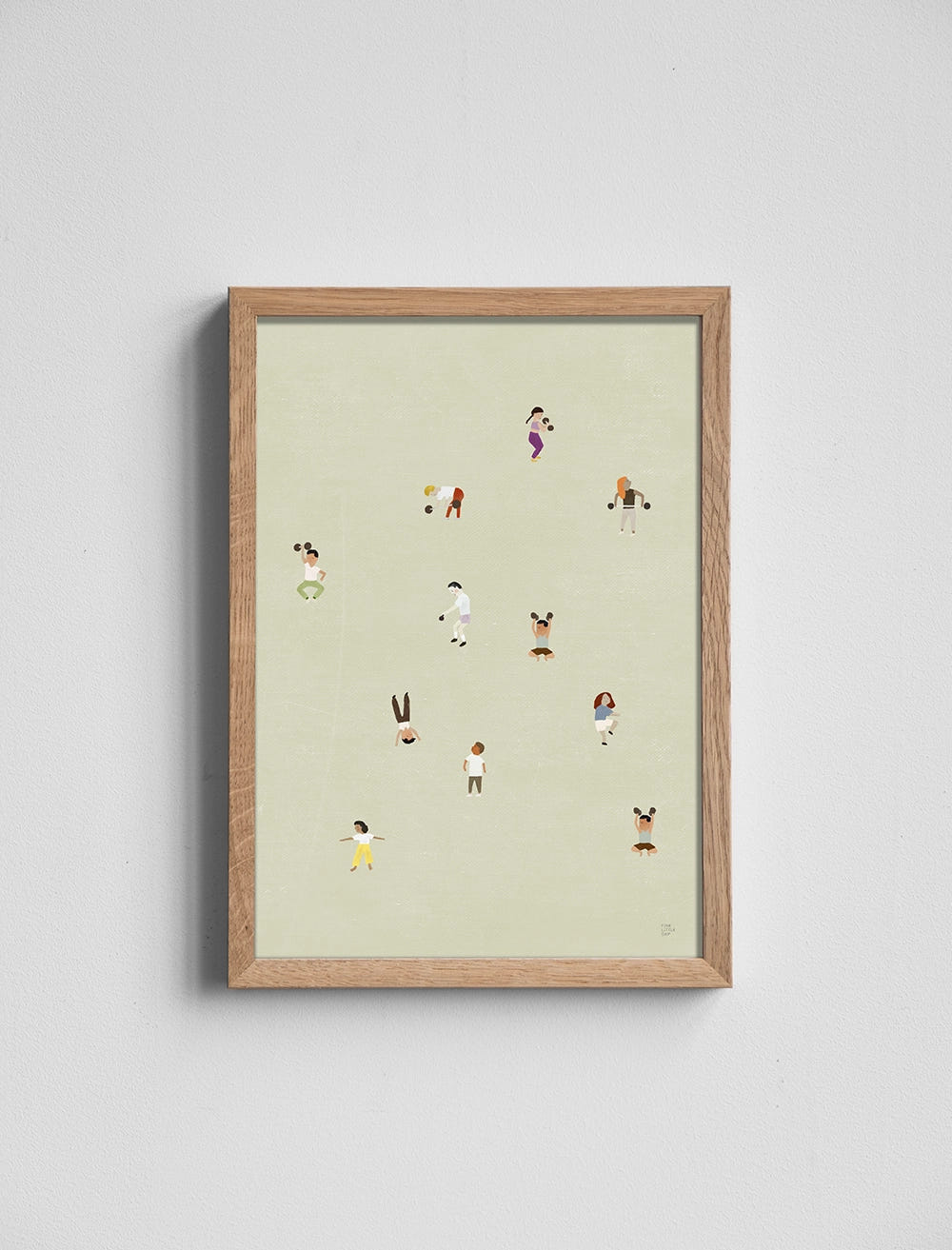 LIFT AND MOVE POSTER - 21x30 cm