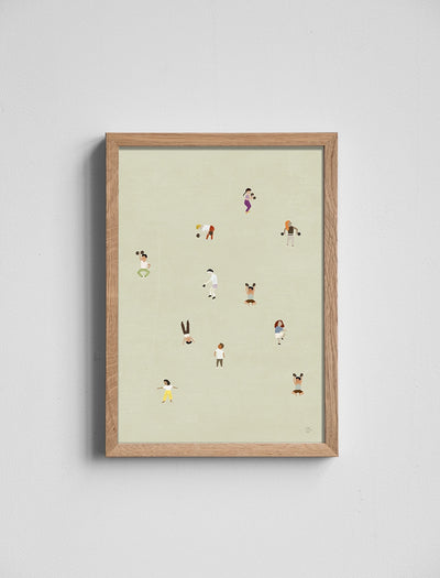 LIFT AND MOVE POSTER - 21x30 cm