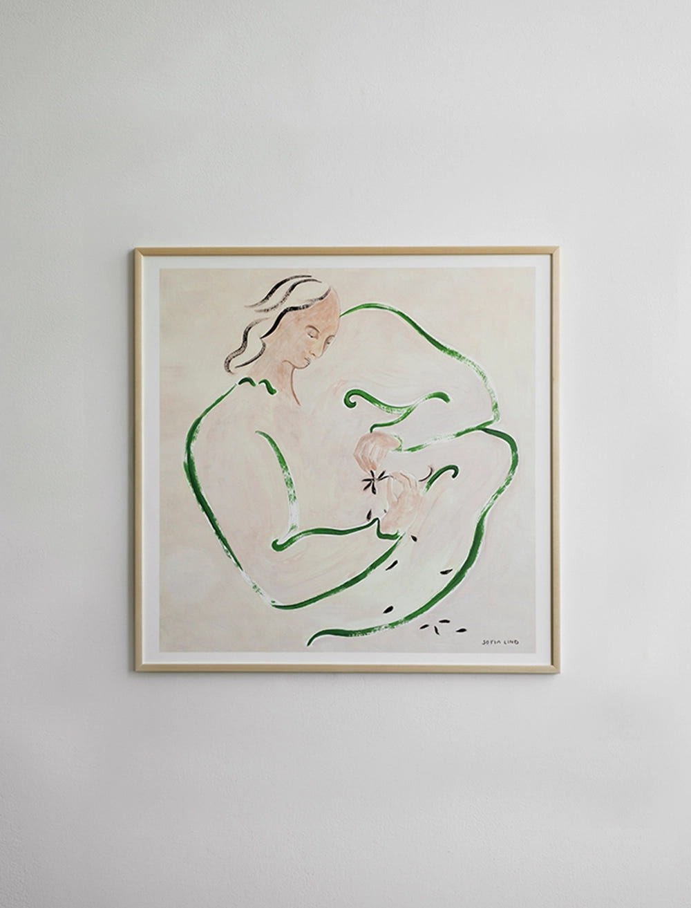 LOVE ME NOT POSTER - 50x50 cm